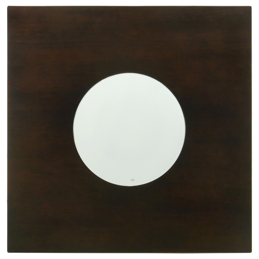 GABRIEL 52-INCH COUNTER HEIGHT DINING TABLE CAPPUCCINO - Image 5