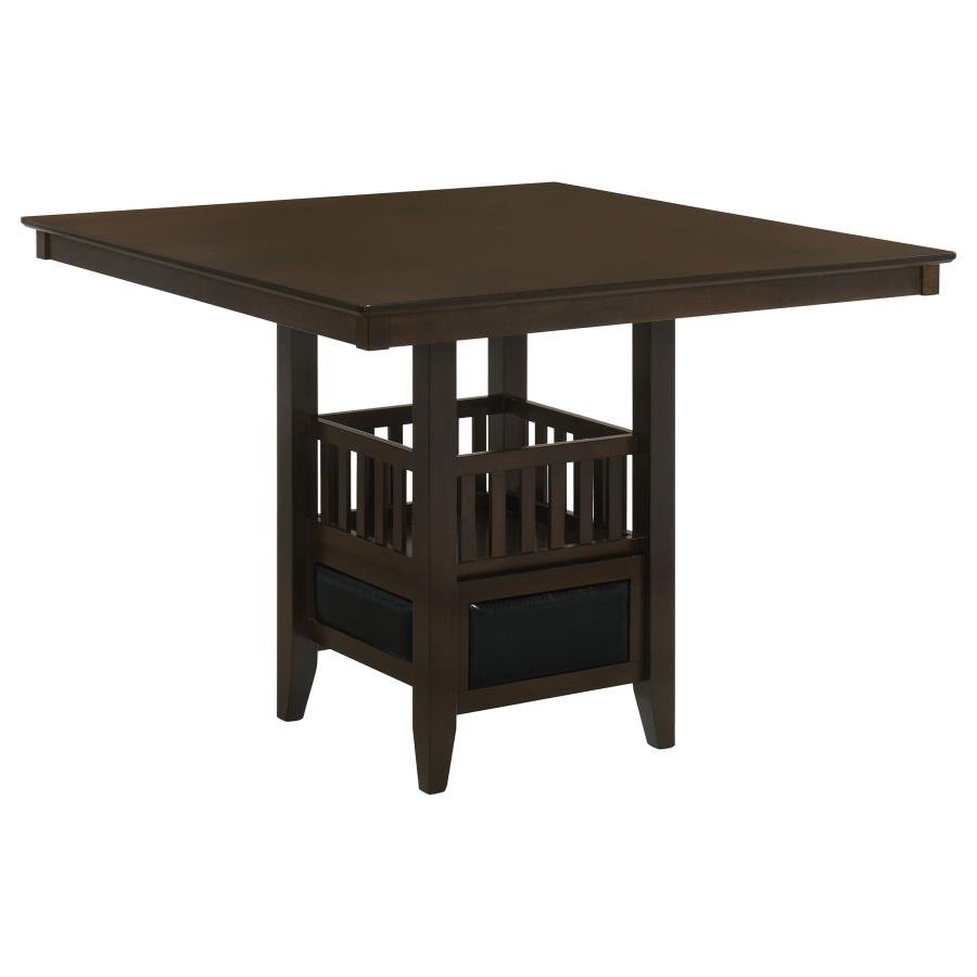JADEN SQUARE 47-INCH COUNTER HEIGHT DINING TABLE ESPRESSO