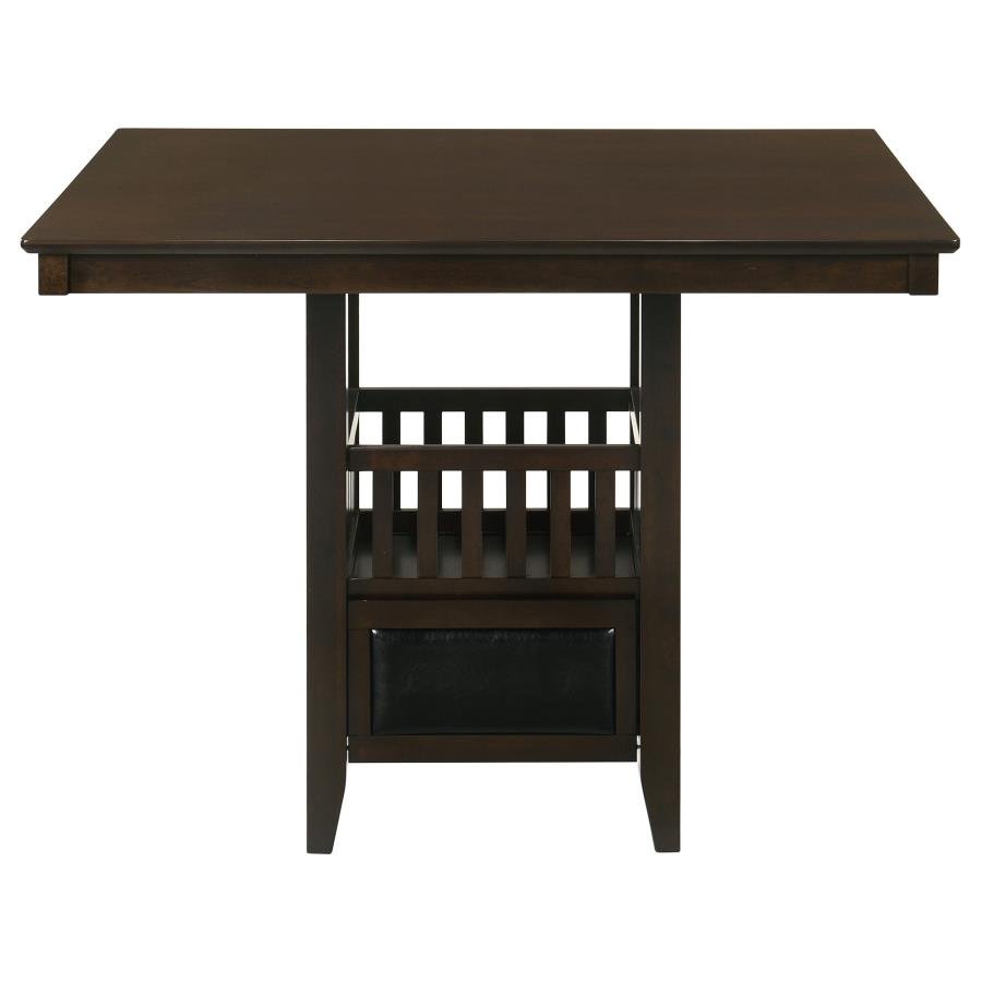 100958_04x900.jpg JADEN SQUARE 47-INCH COUNTER HEIGHT DINING TABLE ESPRESSO - Image 4