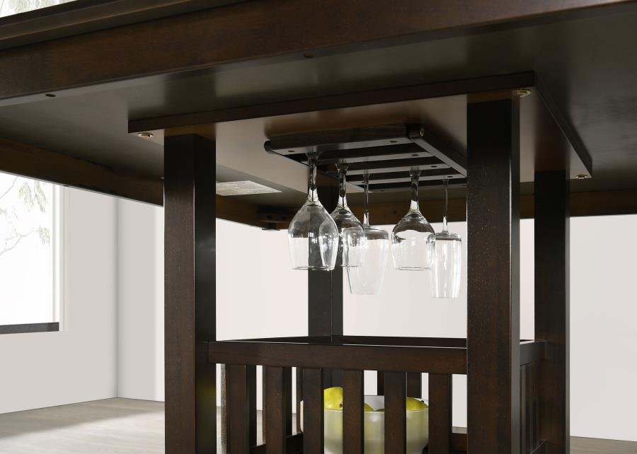 100958_09x900.jpg JADEN SQUARE 47-INCH COUNTER HEIGHT DINING TABLE ESPRESSO - Image 7