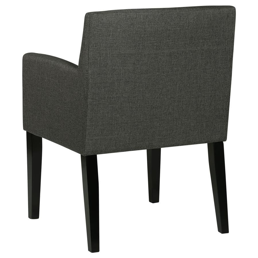 CATHERINE 5-PIECE RECTANGULAR DINING TABLE SET BLACK - Image 8