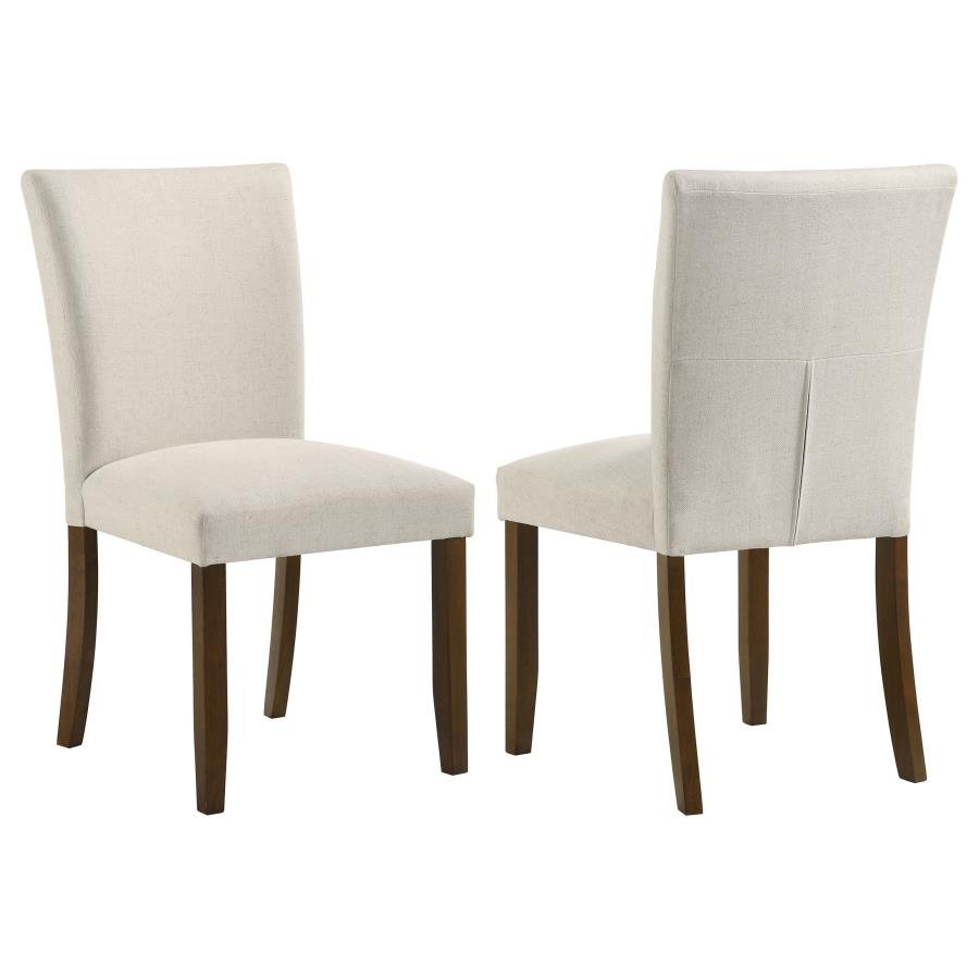 CANTLEY UPHOLSTERED DINING SIDE CHAIR BEIGE (SET OF 2)