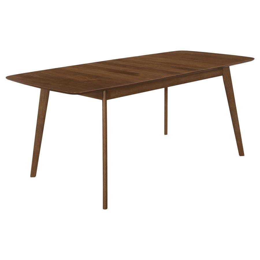 REDBRIDGE RECTANGULAR 7-PIECE DINING SET NATURAL WALNUT - Image 3