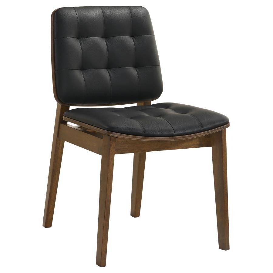 REDBRIDGE UPHOLSTERED DINING SIDE CHAIR WALNUT (SET OF 2) - Image 3