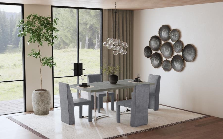 108121_12x900.jpg STERLING 72-INCH RECTANGULAR DINING TABLE GREY FAUX MARBLE - Image 10