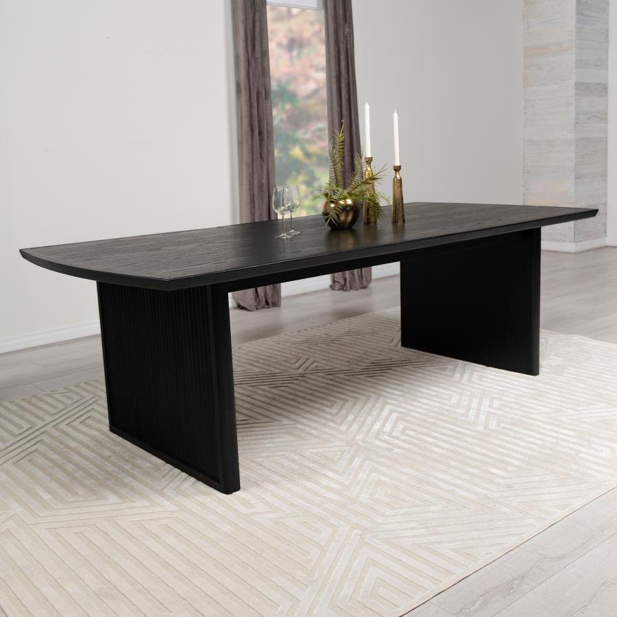 108231_01x900.jpg BROOKMEAD 100-INCH EXTENSION LEAF DINING TABLE BLACK - Image 2