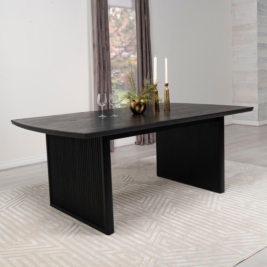 108231_02x900.jpg BROOKMEAD 100-INCH EXTENSION LEAF DINING TABLE BLACK - Image 3
