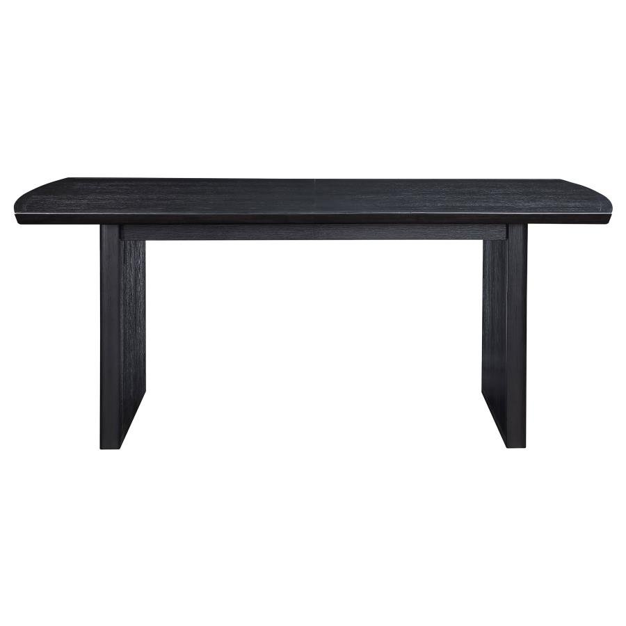 108231_06x900.jpg BROOKMEAD 100-INCH EXTENSION LEAF DINING TABLE BLACK - Image 6
