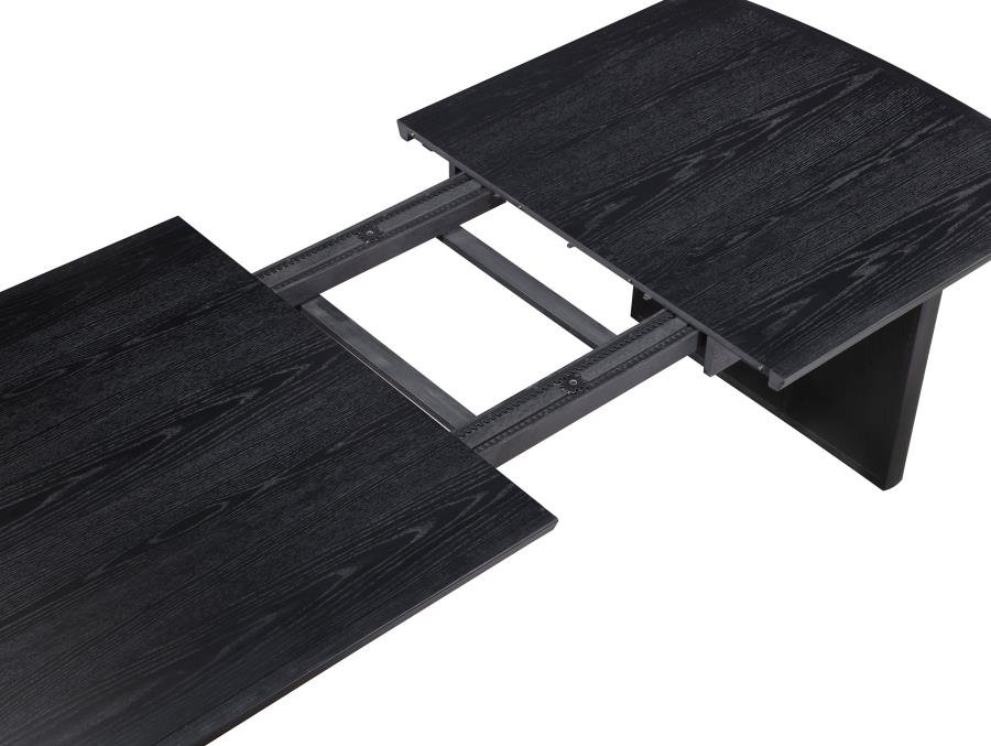 108231_09x900.jpg BROOKMEAD 100-INCH EXTENSION LEAF DINING TABLE BLACK - Image 9