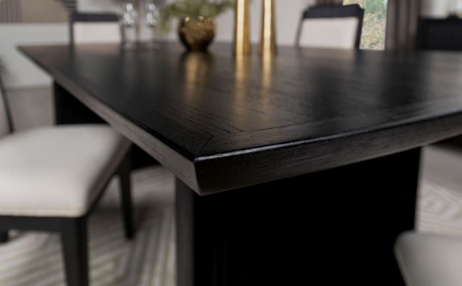 108231_10x900.jpg BROOKMEAD 100-INCH EXTENSION LEAF DINING TABLE BLACK - Image 10