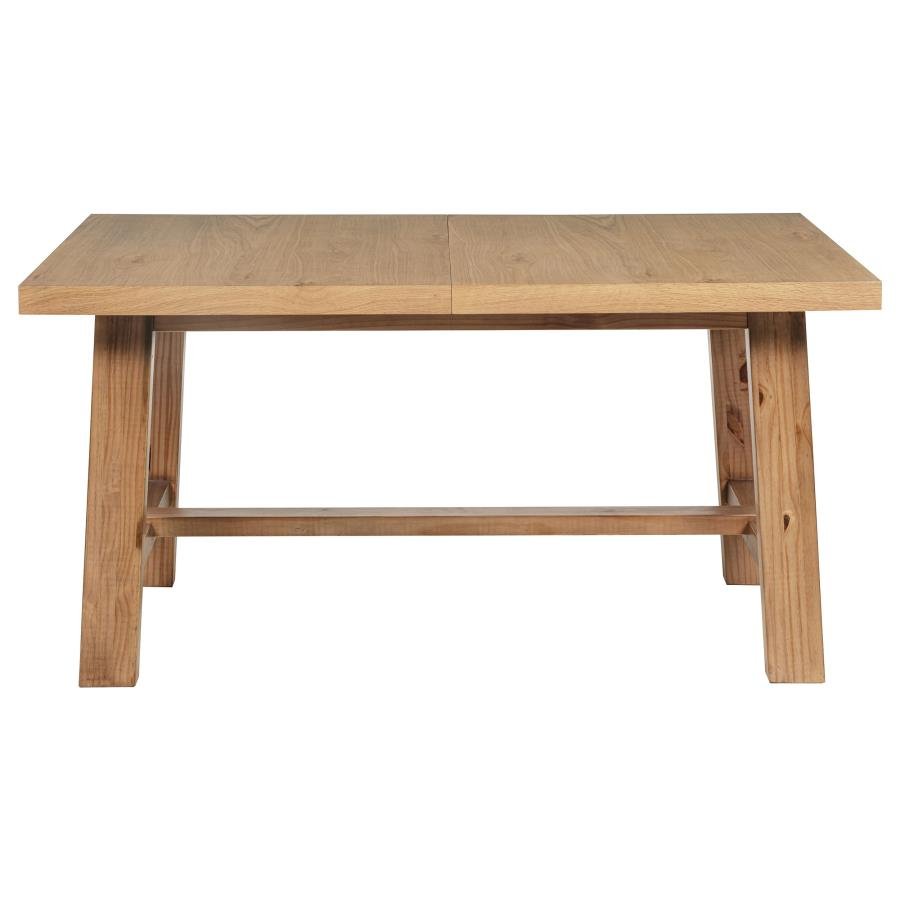 108540_06x900.jpg MIDDLETON 76-INCH EXTENSION LEAF DINING TABLE NATURAL BROWN - Image 5