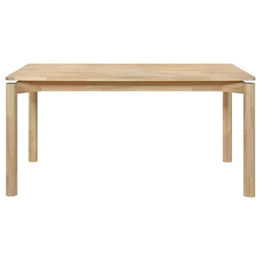 PARKRIDGE 5-PIECE 59-INCH WOOD DINING SET WHITE WASHED - Image 4