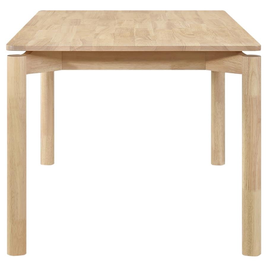 PARKRIDGE 5-PIECE 59-INCH WOOD DINING SET WHITE WASHED - Image 5