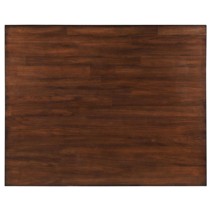 PATTERSON 7-PIECE COUNTER HEIGHT DINING SET MANGO OAK - Image 6