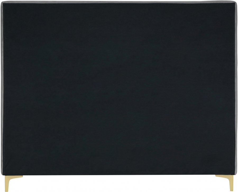 Geri Velvet Upholstered Bed - Image 7