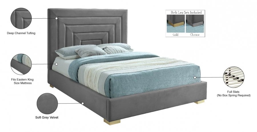 12187_00.jpg Nora Velvet Upholstered Bed - Image 11