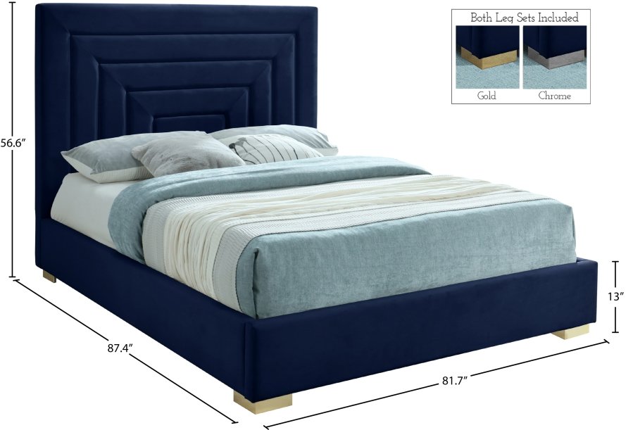 12192_0.jpg Nora Velvet Upholstered Bed - Image 11