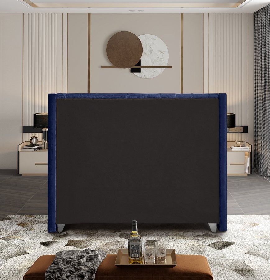 Aiden Velvet Upholstered Bed - Image 6
