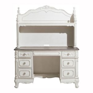 1386NW-10* Writing Desk with Hutch
