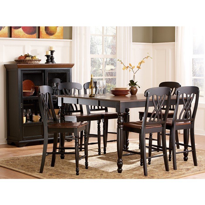 1393BK-36 Counter Height Table - Image 2