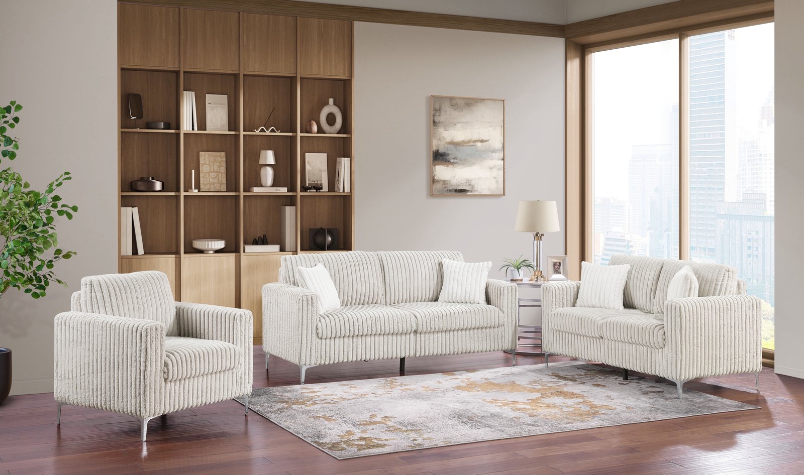 2 Piece Sofa and Loveseat – 1202-1-1-1-1