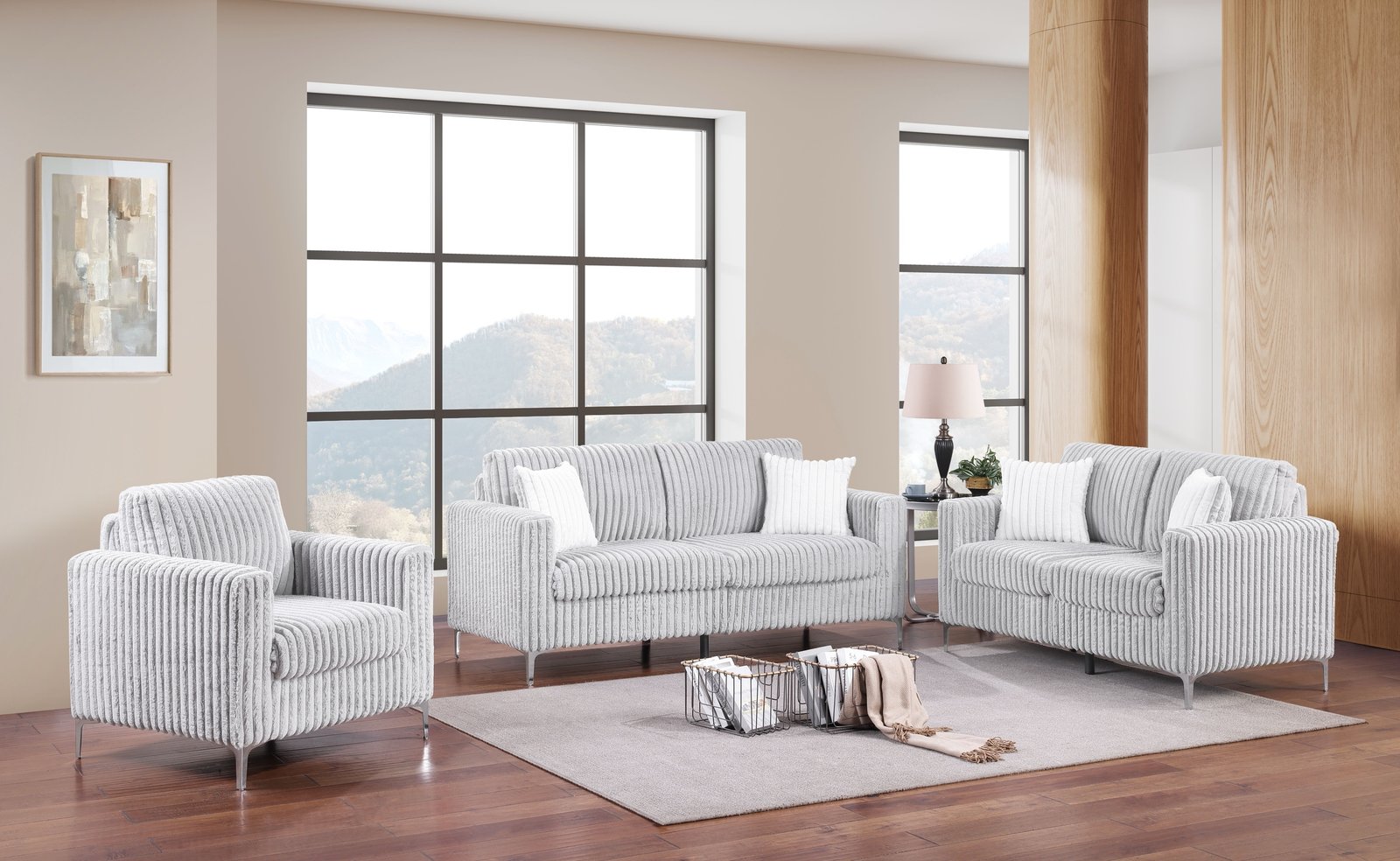 2 Piece Sofa and Loveseat – 1443
