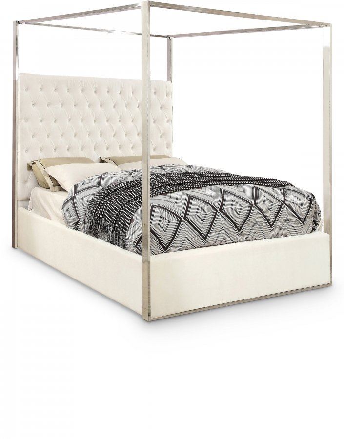 Porter Velvet Upholstered Bed