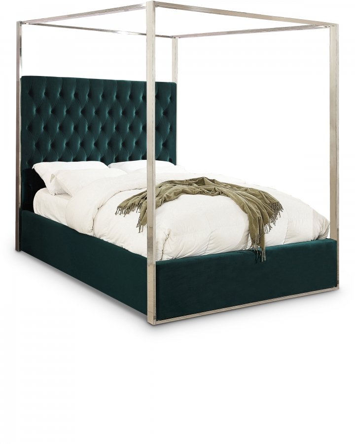 Porter Velvet Upholstered Bed