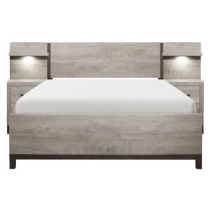 1577K-1EK*WB 5pc Set Eastern King Wall Bed (EKB+2NS+2NS-P)