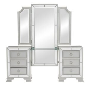 1646-15* Vanity Dresser with Mirror