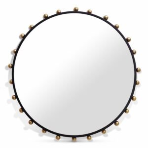 Raven Metal Frame Mirror