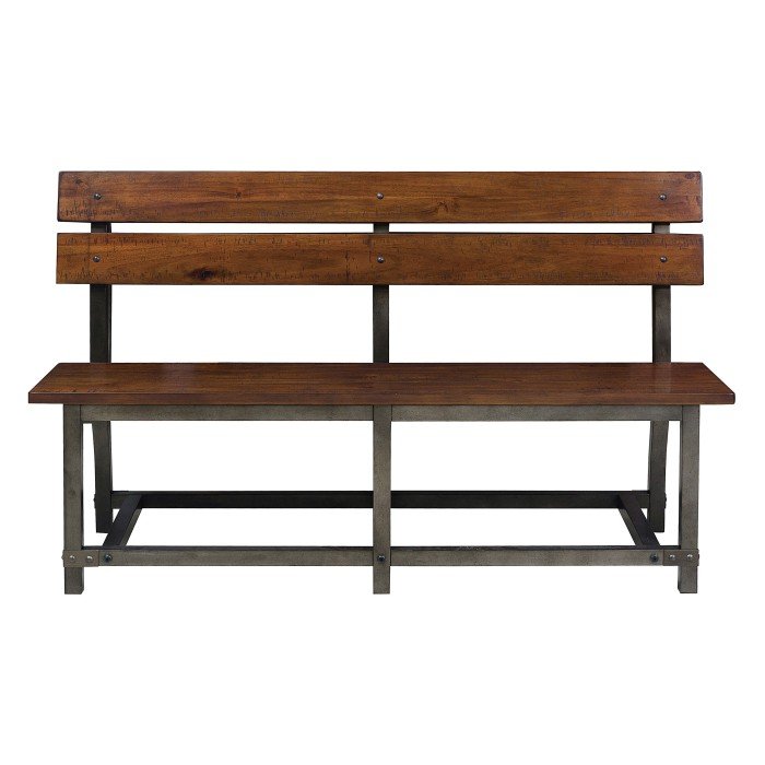1715-BH Bench with Back