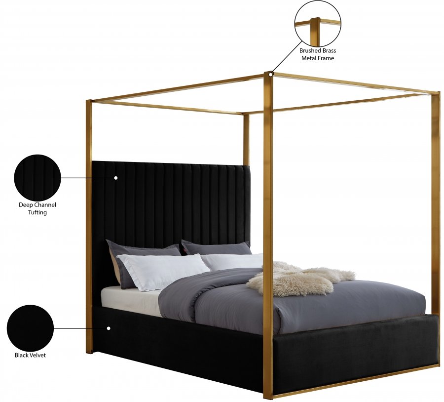 17524_00.jpg Jones Velvet Upholstered Bed - Image 8