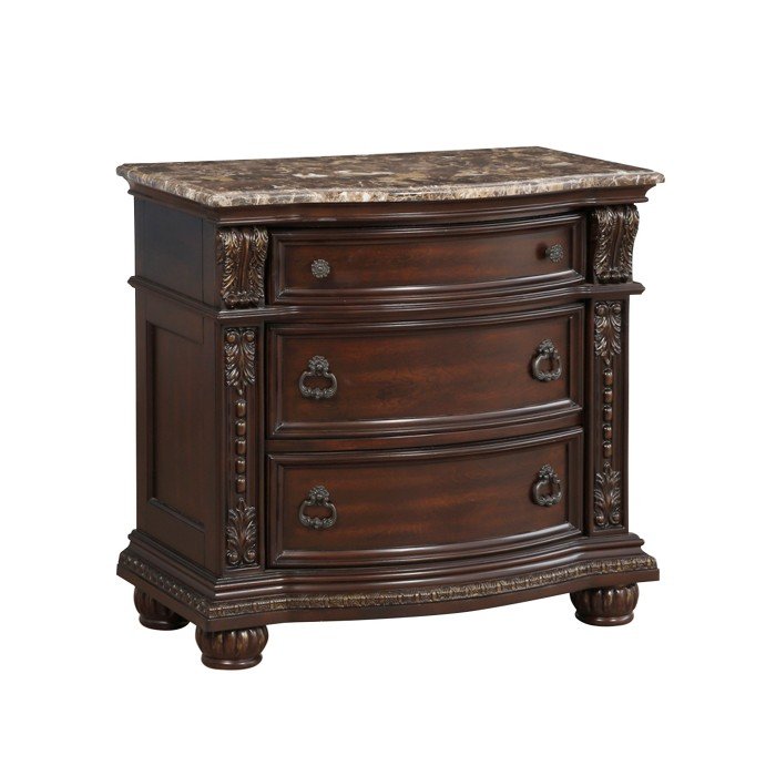 17574_noBGwpath__l.jpg 1757-4 Night Stand, Marble Top - Image 2
