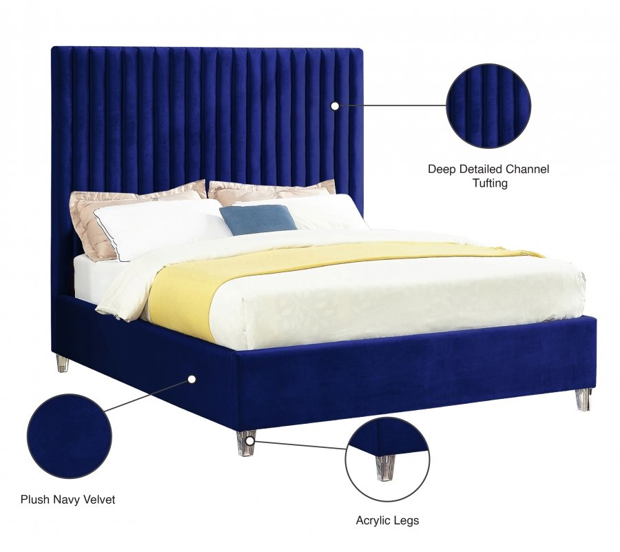 1795_00.jpg Candace Velvet Upholstered Bed - Image 5