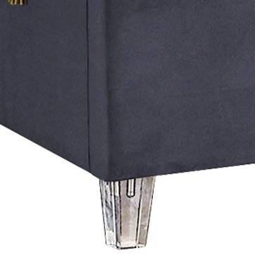 1798-2.jpg Candace Velvet Upholstered Bed - Image 3