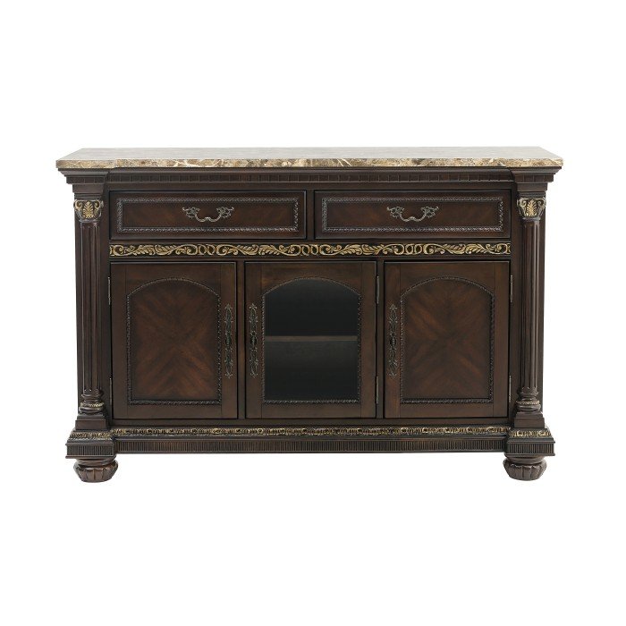 1808-40 Server with Faux Marble Top