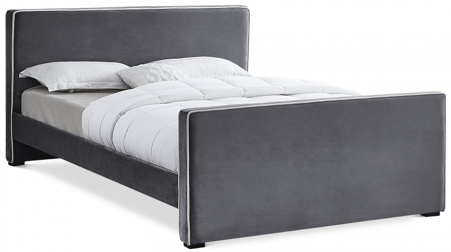 Dillard Velvet Upholstered Bed