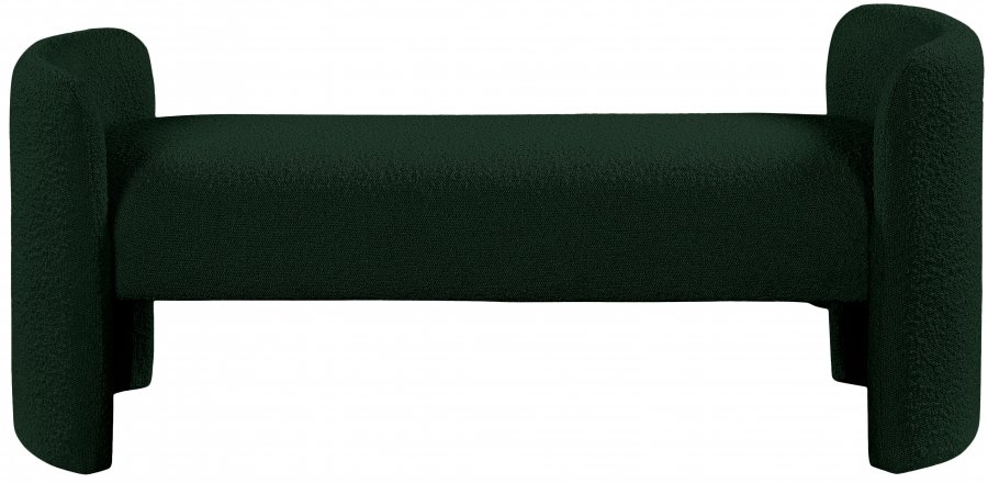 Peyton Boucle Fabric Upholstered Bench - Image 4
