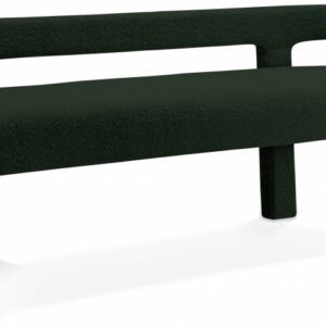 Athena Boucle Fabric Upholstered Bench