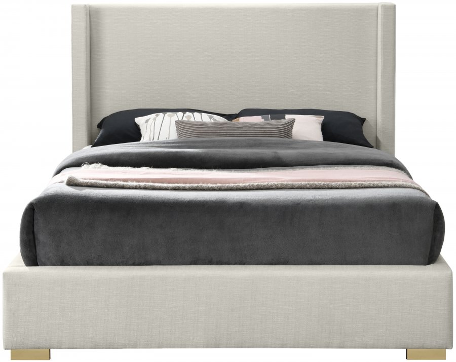 Royce Linen Textured Bed - Image 4