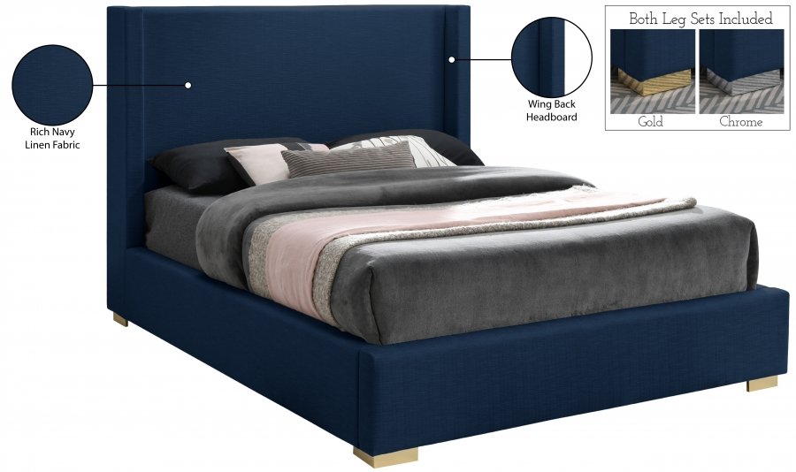 18536_00.jpg Royce Linen Textured Bed - Image 11