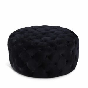 Addison Velvet Upholstered Ottoman