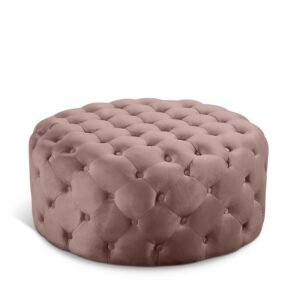 Addison Velvet Upholstered Ottoman