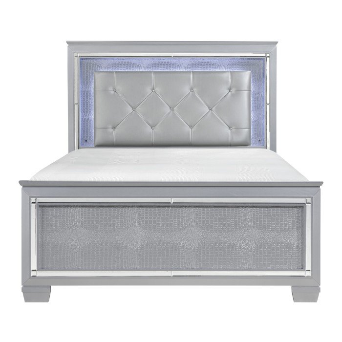 1916-1* Queen Bed, LED Lighting