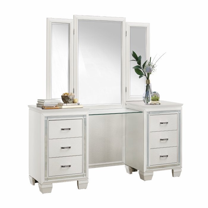 1916W-15* Vanity Dresser with Mirror