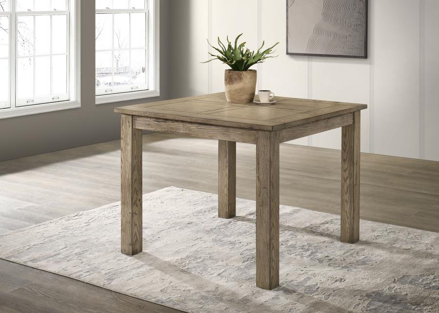 192928_01x900.jpg CARDOVA SQUARE COUNTER HEIGHT DINING TABLE VINEYARD OAK - Image 2