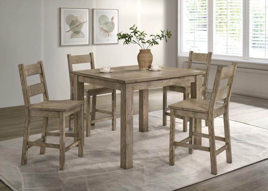 192928_10x900.jpg CARDOVA SQUARE COUNTER HEIGHT DINING TABLE VINEYARD OAK - Image 10