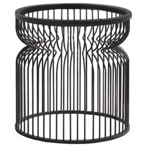 GRANVIA ROUND METAL DINING TABLE BASE GUNMETAL