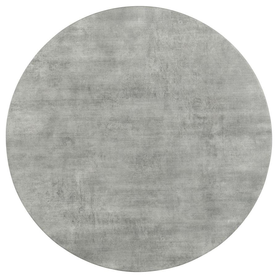 NEIL ROUND 50-INCH SMARTTOP DINING TABLE GUNMETAL - Image 4